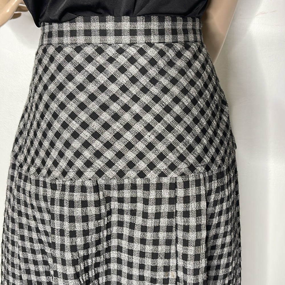 Vintage Arda Ruse Check Pleated Soviet Skirt - Picture 11 of 17